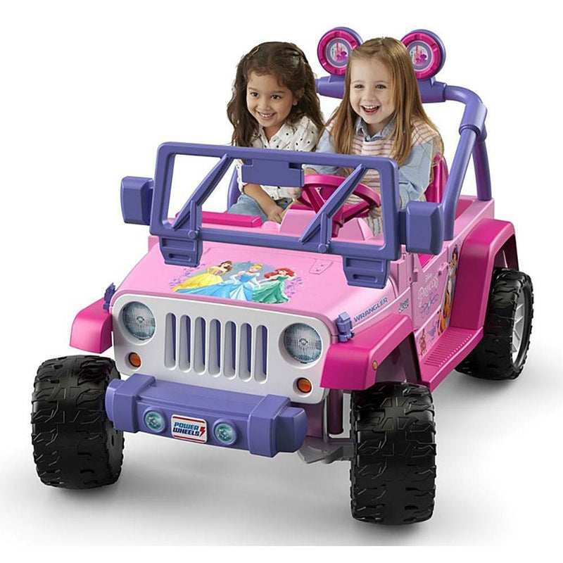 Disney Princess Power Wheels Ride On Toy for Kids - Open Box