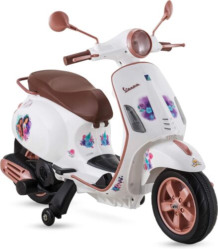 Disney Princess Vespa Scooter Electric Ride On Toy for Toddlers Ages 3-5