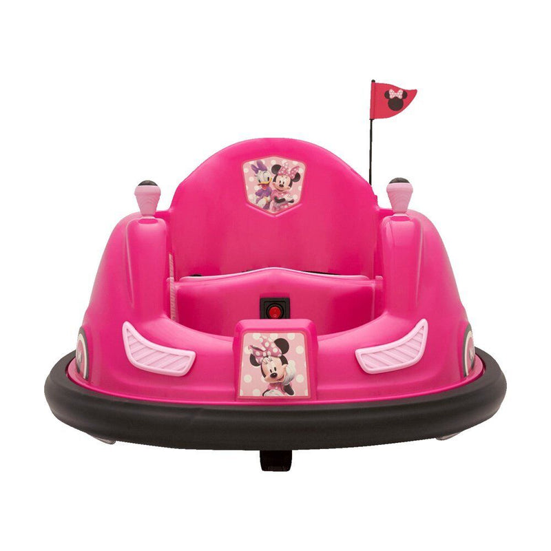 Disney's Minnie Mouse 6V Bumper Car, Battery-Powered Ride-On with Charger Included