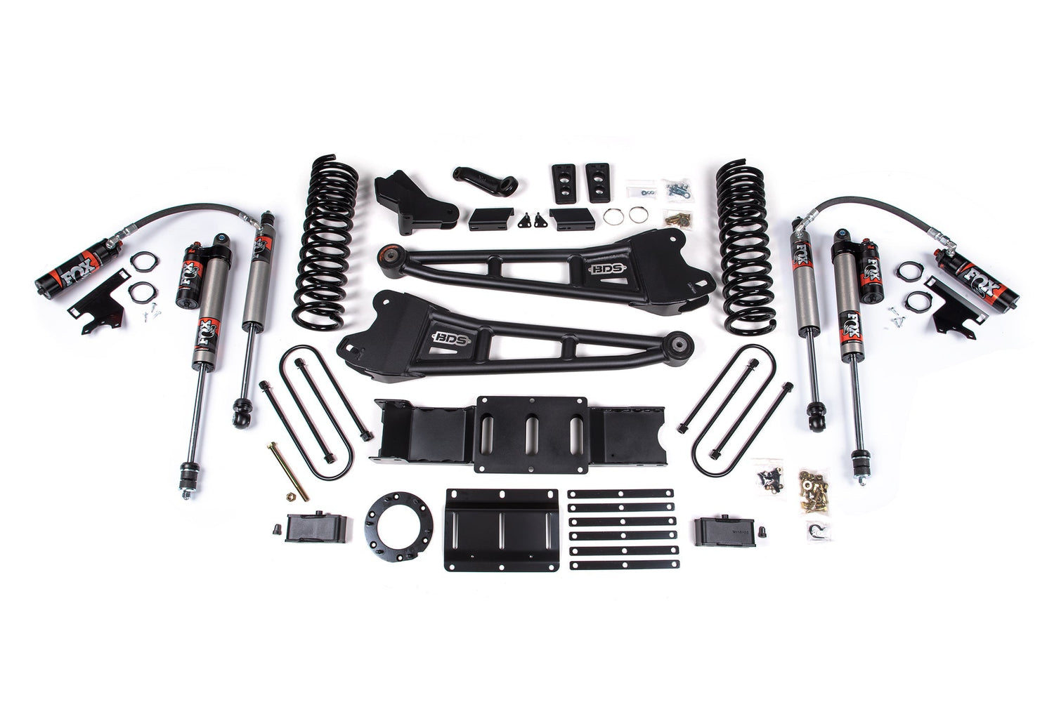 4 Inch Lift Kit w/ Radius Arm | 3 Inch Rear Block | Ram 3500 (19-24) 4WD | Diesel BDS Suspension