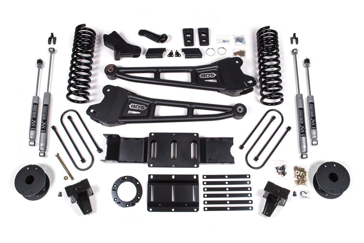 6 Inch Lift Kit w/ Radius Arm | Ram 3500 w/ Rear Air Ride (19-24) 4WD | Diesel BDS Suspension