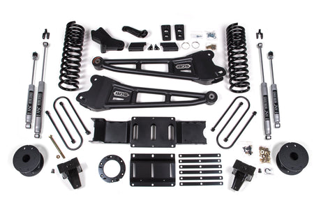 6 Inch Lift Kit w/ Radius Arm | Ram 3500 w/ Rear Air Ride (19-24) 4WD | Diesel BDS Suspension