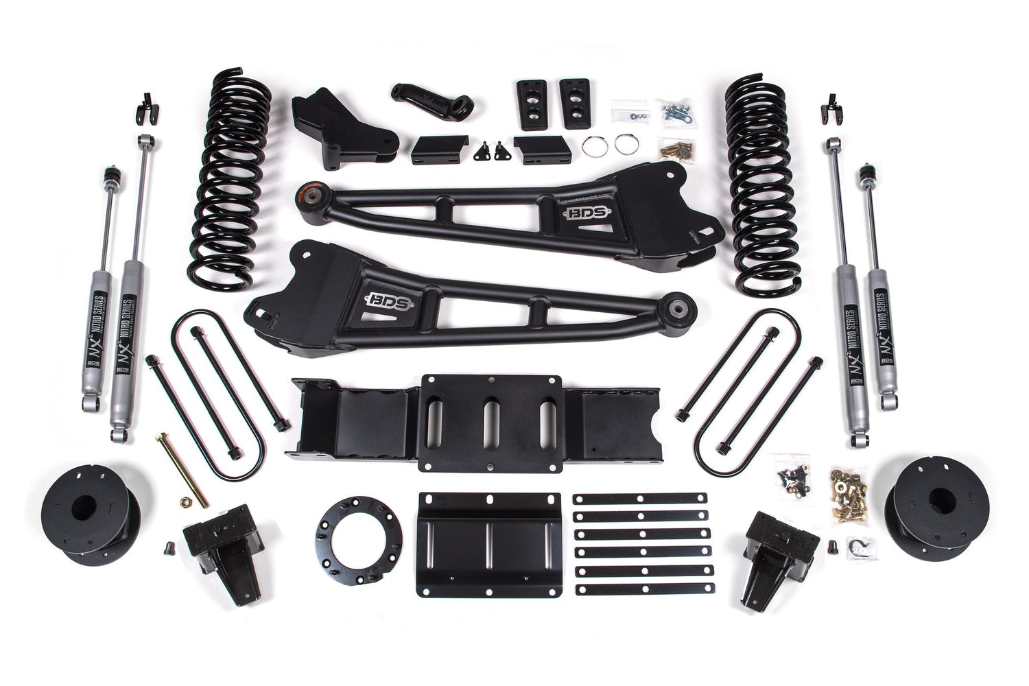 5.5 Inch Lift Kit w/ Radius Arm | Ram 3500 w/ Rear Air Ride (19-24) 4WD | Gas BDS Suspension
