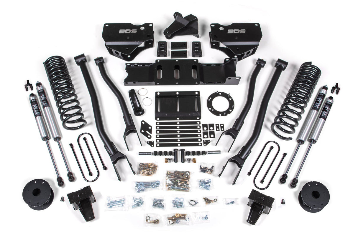 6 Inch Lift Kit w/ 4-Link | Ram 3500 w/ Rear Air Ride (19-24) 4WD | Diesel BDS Suspension