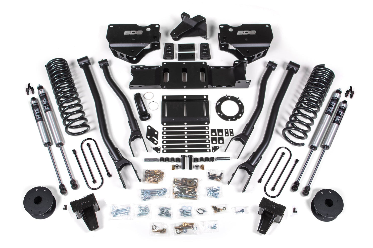 6 Inch Lift Kit w/ 4-Link | Ram 3500 w/ Rear Air Ride (19-24) 4WD | Diesel BDS Suspension