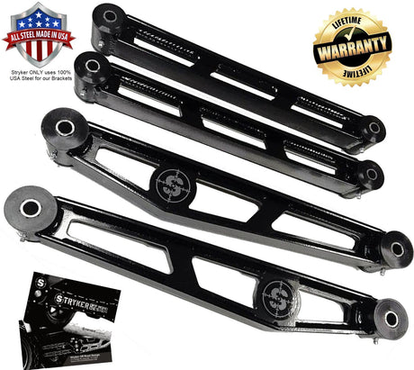 1994-2013 DODGE RAM 1500/2500/3500 FABRICATED CONTROL ARMS FOR STOCK TO 7" LIFT Stryker Off Road Design