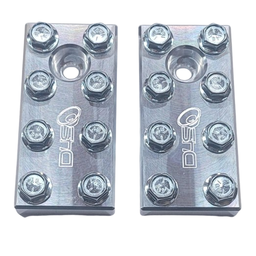 8 SPOT - D4S Battery Distro Block - 1/0 AWG input (Lug Style) PAIR Down4Sound