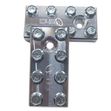 8 SPOT - D4S Battery Distro Block - 1/0 AWG input (Lug Style) PAIR Down4Sound