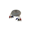 Down4Sound 20FT 4-Channel Twister Pair RCA Down4Sound