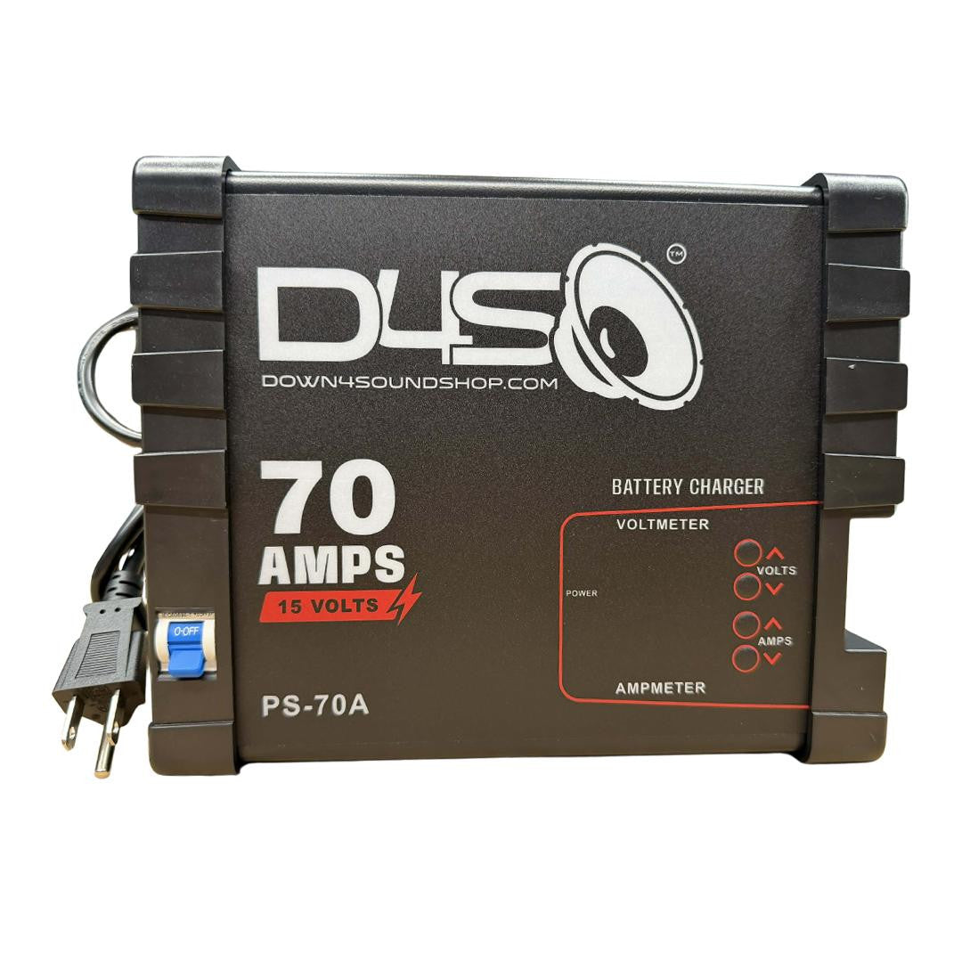 Down4Sound 70A 12V Smart Power Supply & Battery Charger (13.8V–15V Output)