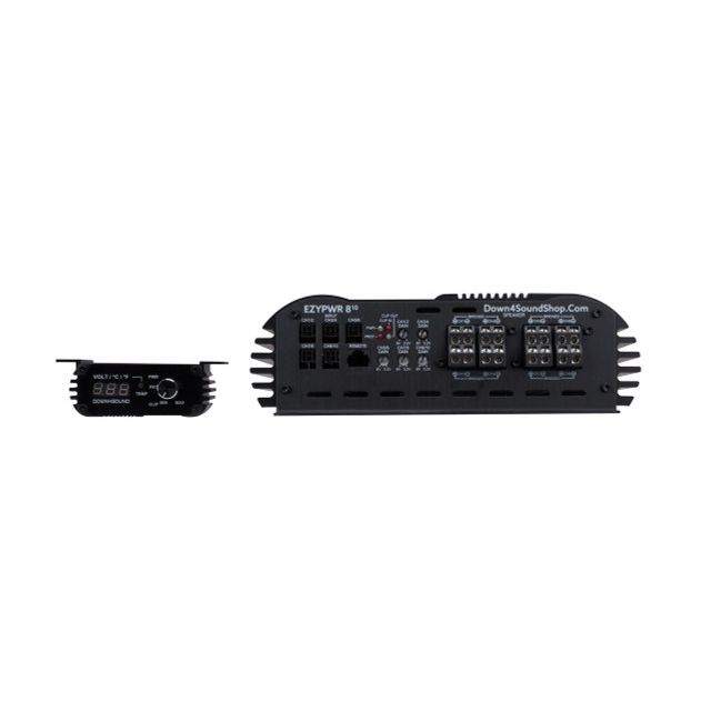 Down4Sound EZYPWR 810 4000W RMS 10 Channel Amplifier Down4Sound