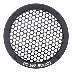 Down4Sound Hexi-Grill 81B - 8" Speaker Grill - Black (Single) Down4Sound