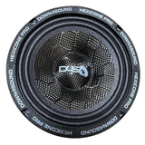 Down4Sound Hexicone PRO 6.5 SS4 All SZN 6.5" 200W RMS Carbon Fiber Pro Audio Speaker (Single) Down4Sound