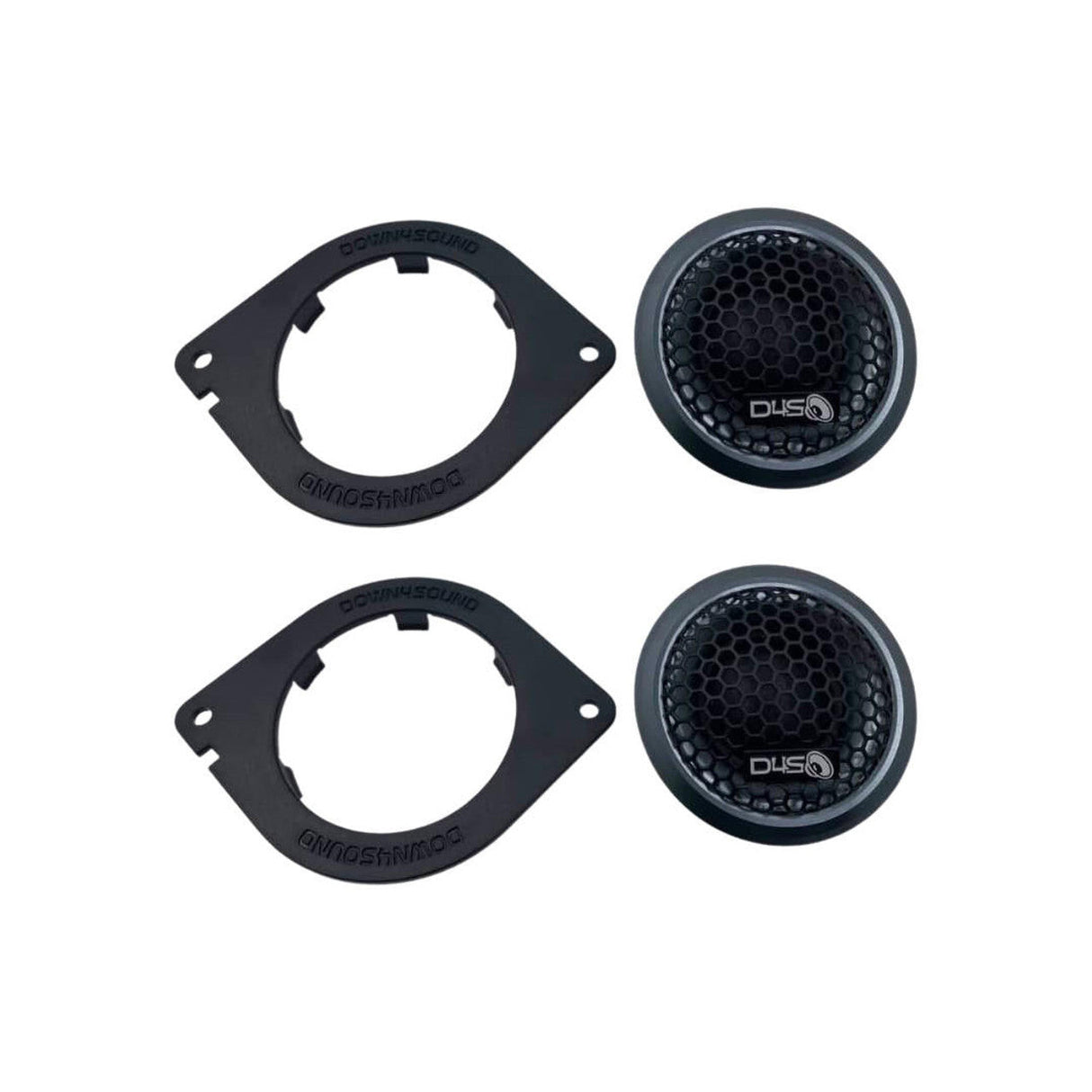 Down4Sound JFX652S 6.5" 300W RMS 2-Way Component Speakers (Pair) Down4Sound
