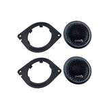 Down4Sound JFX652S 6.5" 300W RMS 2-Way Component Speakers (Pair) Down4Sound