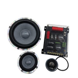 Down4Sound JFX653S 6.5" 300W RMS 3-Way Component Speakers (Pair) Down4Sound