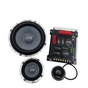 Down4Sound JFX653S 6.5" 300W RMS 3-Way Component Speakers (Pair) Down4Sound