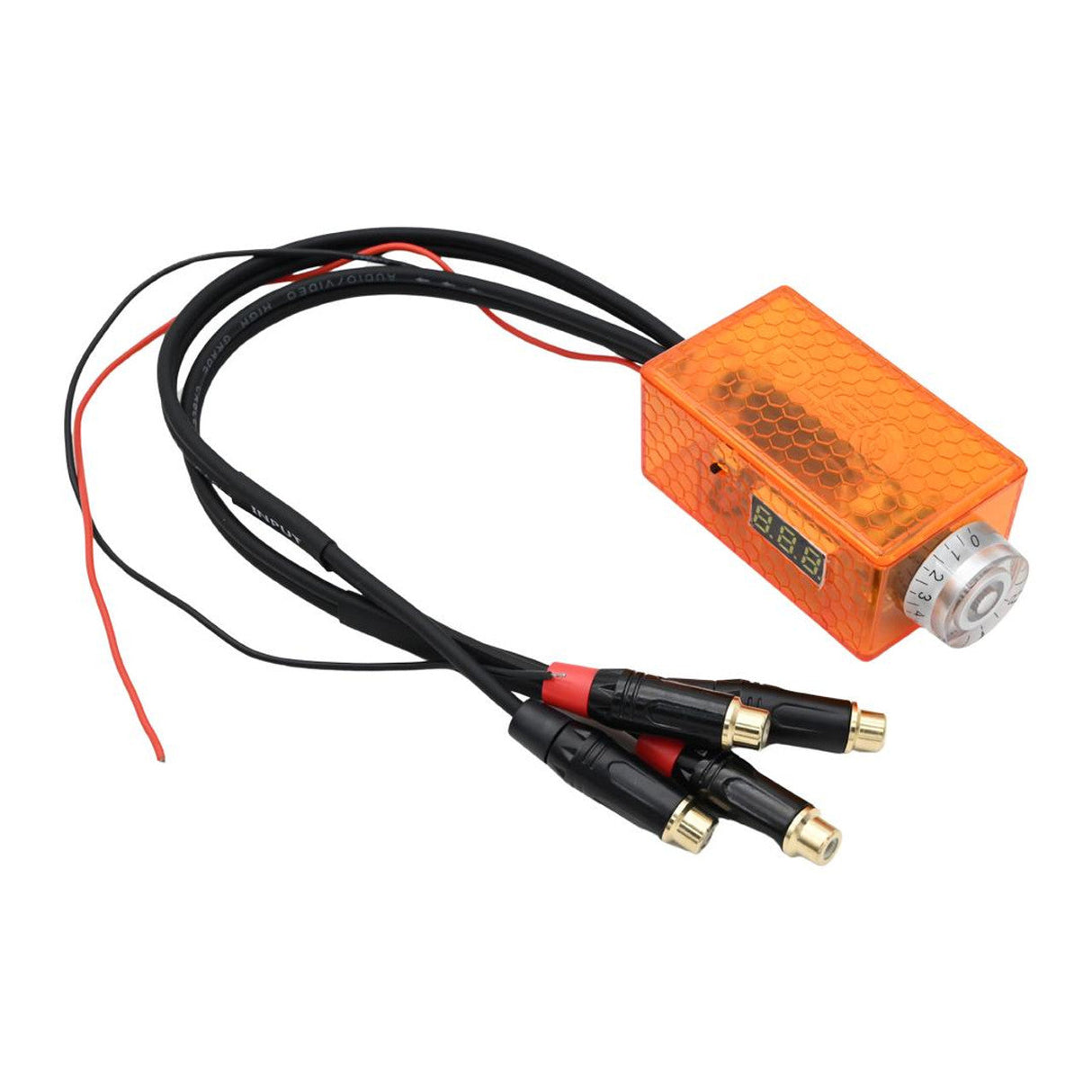 Down4Sound - LED Bass Knob With Volt Meter Down4Sound