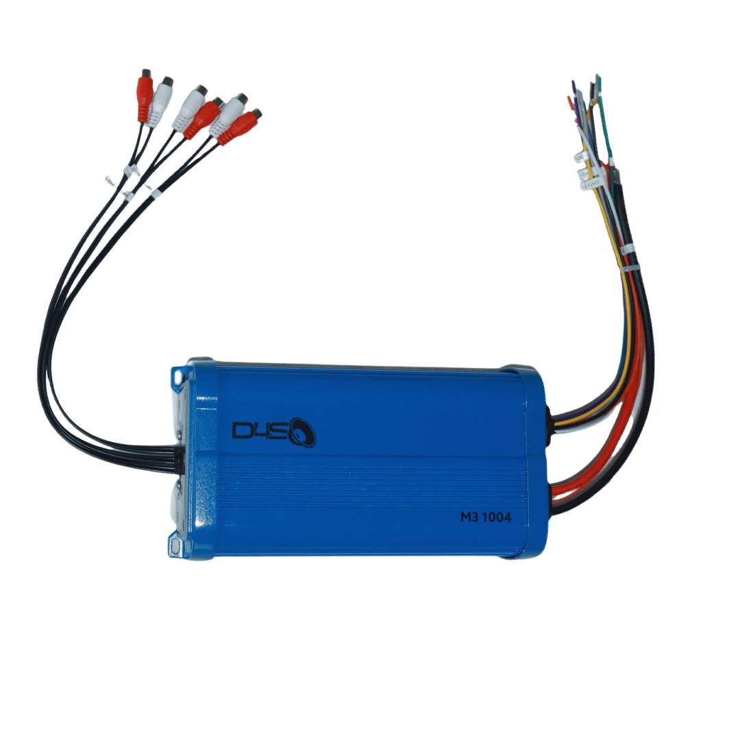 Down4Sound M3-1004 | 700W RMS Marine 4-Channel Amplifier Down4Sound