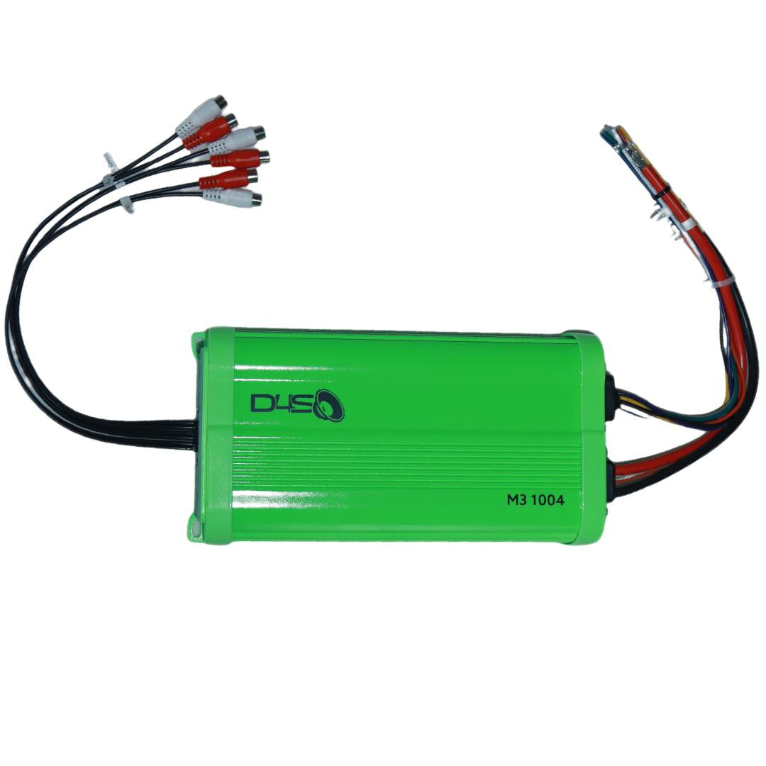 Down4Sound M3-1004 | 700W RMS Marine 4-Channel Amplifier Down4Sound