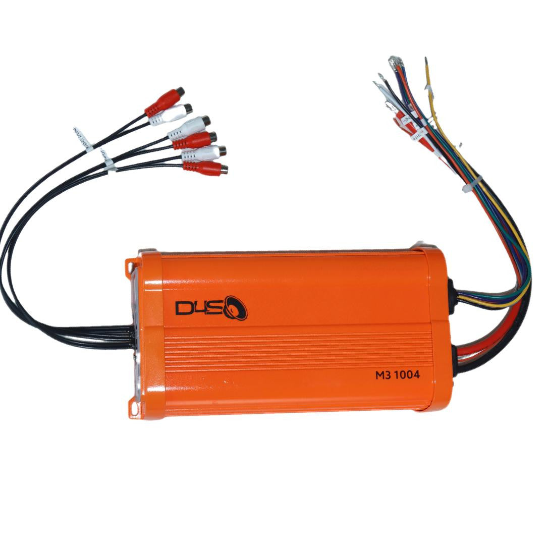 Down4Sound M3-1004 | 700W RMS Marine 4-Channel Amplifier Down4Sound