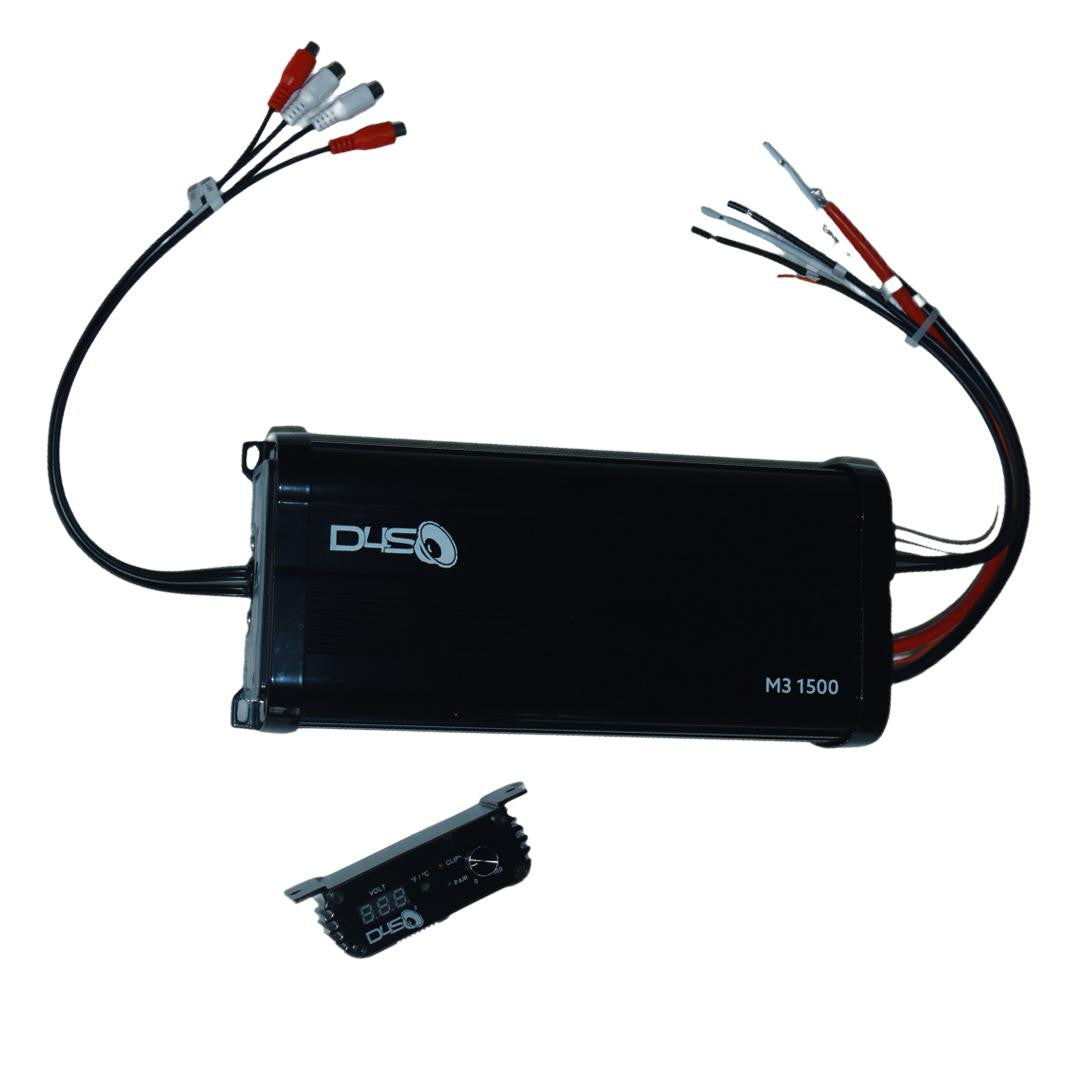 Down4Sound M3-1500 | 1500W RMS Marine Monoblock Amplifier Down4Sound