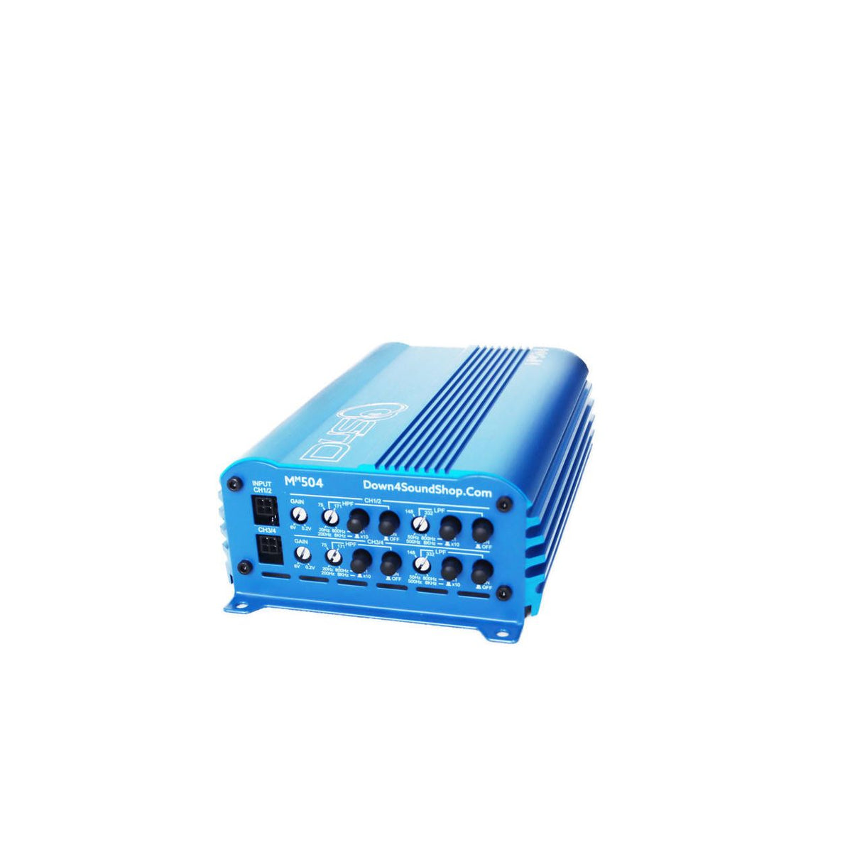 Down4Sound MM504 (MINI MAXX) 300W RMS MINI 4-Channel Amplifier Down4Sound