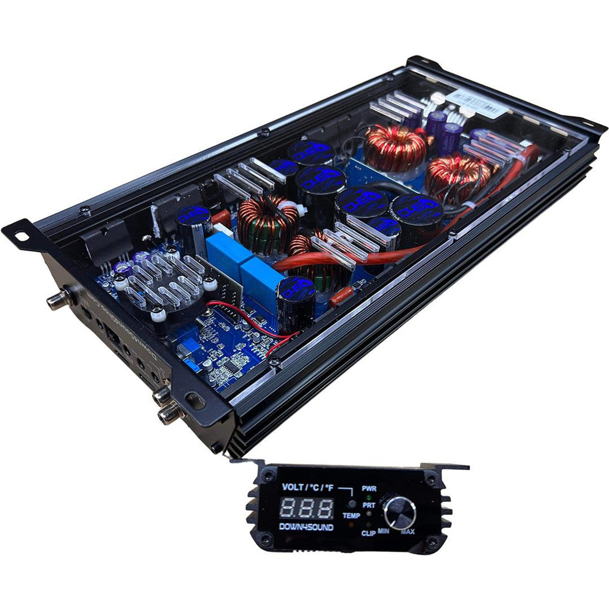 Down4Sound JP23 v2 2800W RMS Class D Monoblock Amplifier Down4Sound