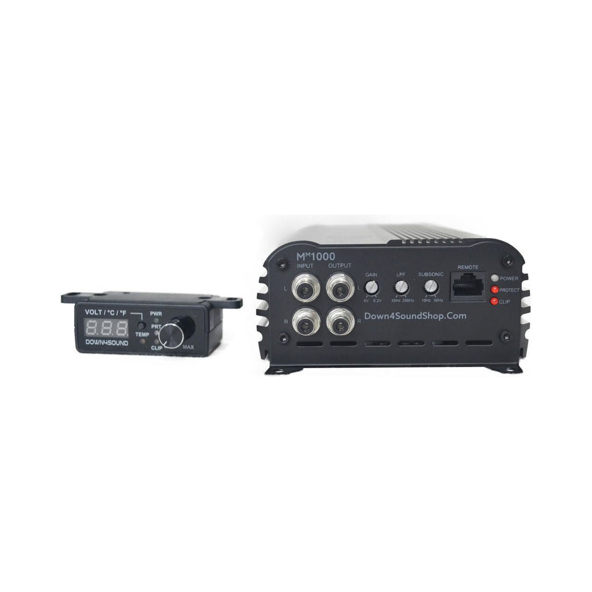 Down4Sound MM1000 (MINI MAXX) 1000W RMS Mini Monoblock Amplifier Down4Sound