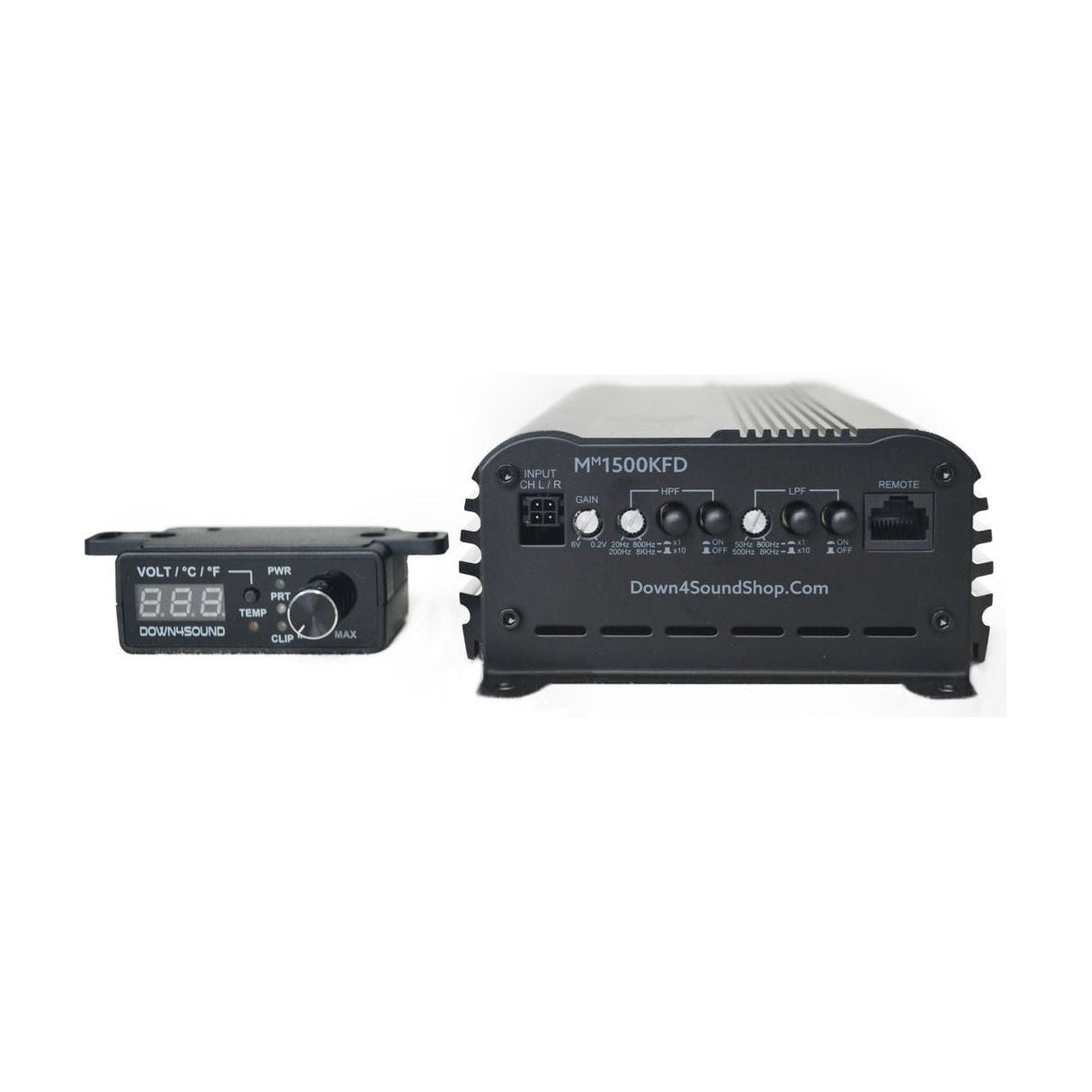 Down4Sound MM1500KFD 1500W RMS MINI MAXX Full Bridge Amplifier Down4Sound