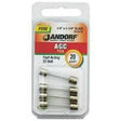 Jandorf 20A AGC Fast Acting Glass Fuse 1/4" x 1-1/4" Glass #60639 Jandorf