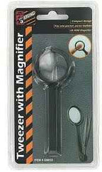 tweezer with magnifier TekShack