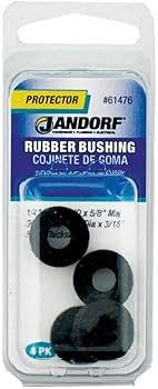 Jandorf 3/8 In. Rubber Bushing 5 Pk, 5pk #61477 Jandorf