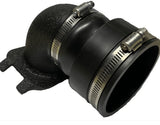 Dig Rig Belt Box Snorkel Adapter Elbow for 2016-2018 Polaris RZR XP Turbo