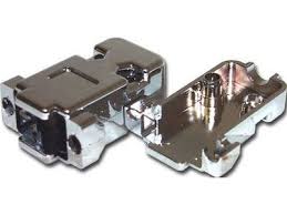 Shielded 9 Pin Metalized D-Sub Hood - Elongated TekShack