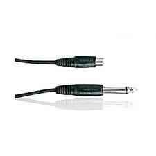 Radioshack 1/4" (6.3) mono Male to RCA Female TekShack