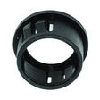 Jandorf Conduit Bushing, Nylon, Black, 1/2 In Dia Panel Hole, 0.406 In Thick Panel 3pk #61435 Jandorf