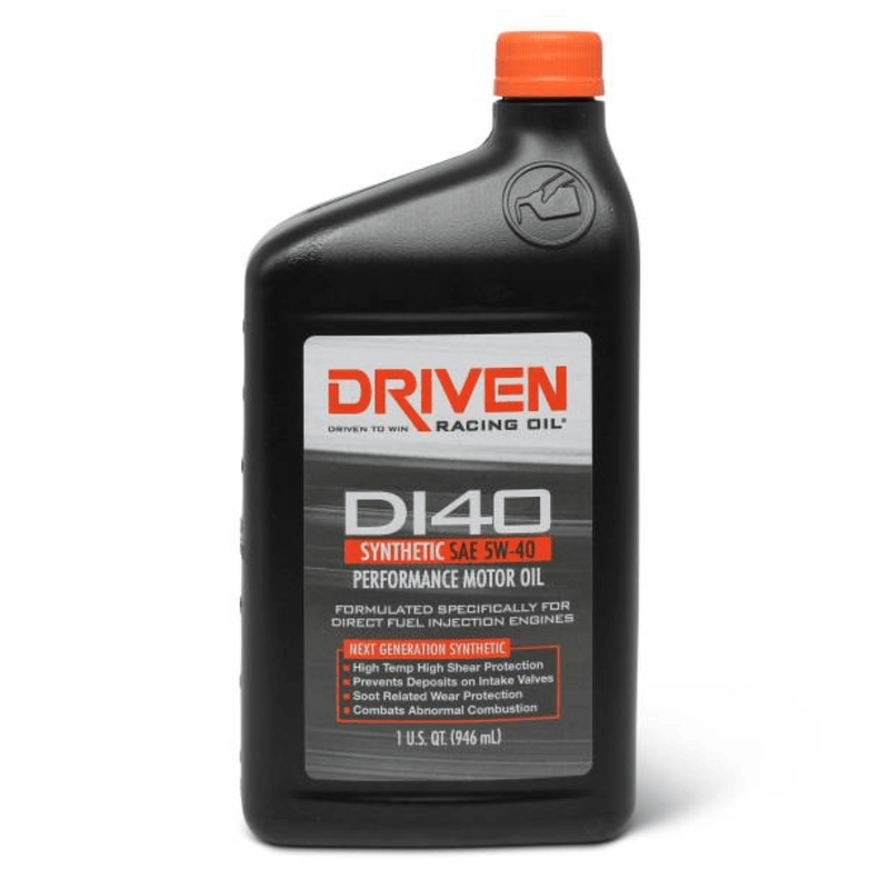 Driven Racing Oil DI40 5W-40 Synthetic Direct Injection Performance Motor Oil (18406)