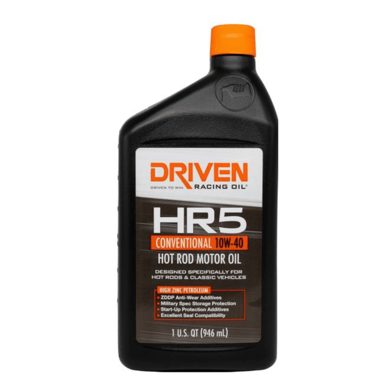 Driven Racing Oil HR5 10W-40 Conventional Hot Rod Oil (03806)