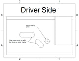 2wd to 4wd Front Frame Box Kit - 1992-1997 Ford F-Series Sky's Offroad Design