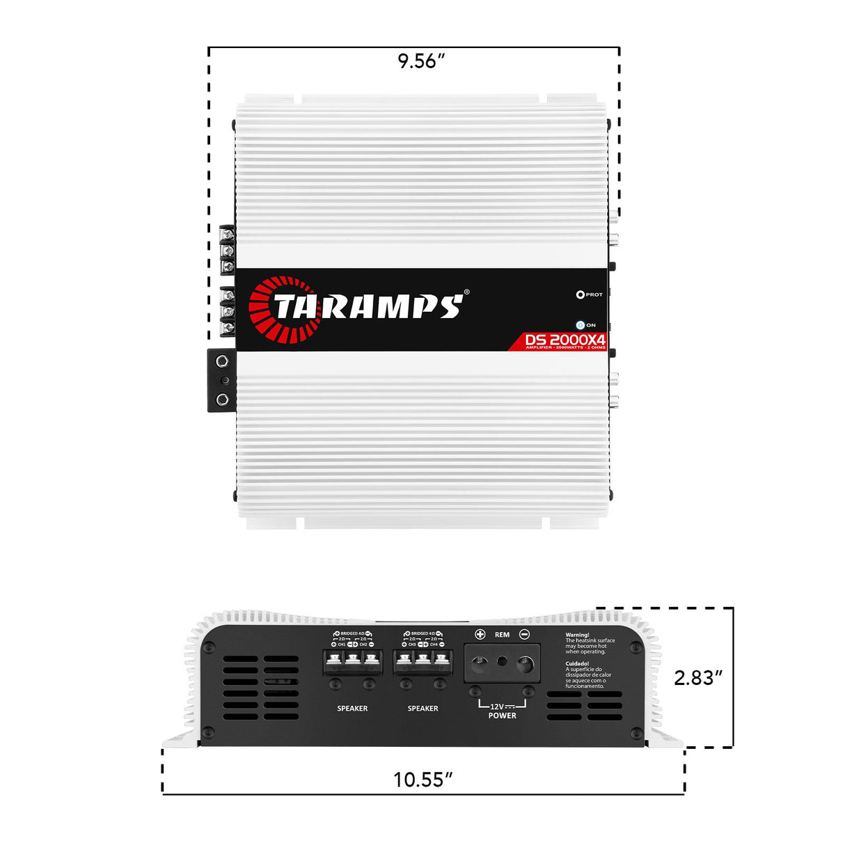 Taramps DS 2000x4 Car Audio Amplifier Taramps US