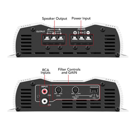 Taramps DS 800x2 Car Audio Amplifier Taramps US