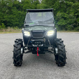Dual Wide 8" LED Headlights for Honda Pioneer 520 Vessel Powersports