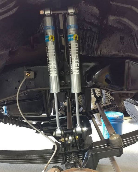 F-350 Shock Brackets - 1985-1997 Ford F-Series Sky's Offroad Design