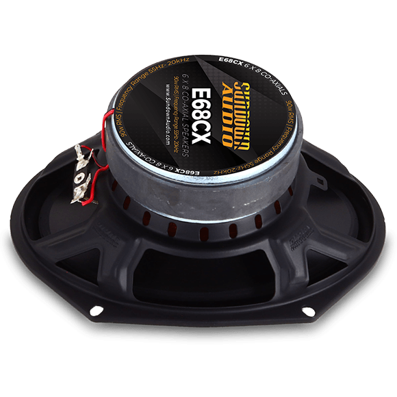 E-68CX 6"x8" Coaxial Speakers 6x8