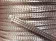 Stainless Steel FLAT Braid Sleeving 304 - 3/16" - length 250 ft REEL USA MADE AC/DCWIREANDSUPPLY