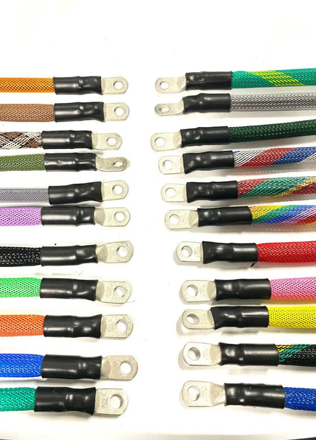 # 1 Awg HD Golf Cart Battery Cable 13 pc TXT E-Z-GO BRAIDED CABLE SET AC DC WIRE AND SUPPLY