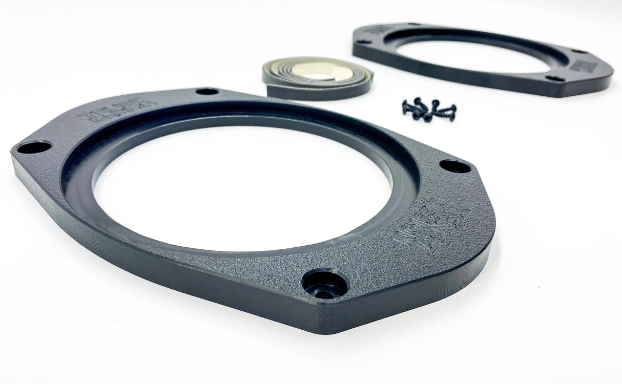 Dodge, Chrysler & Jeep 6x9 to 6.5-inch Speaker Adapters | CNC-Machined Size Converter Ten87 Design