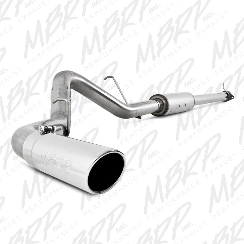 MBRP 11-19 Chevy/GMC 2500HD PU 6.0L V8 Single Side Exit T409 Cat Back Perf Exhaust