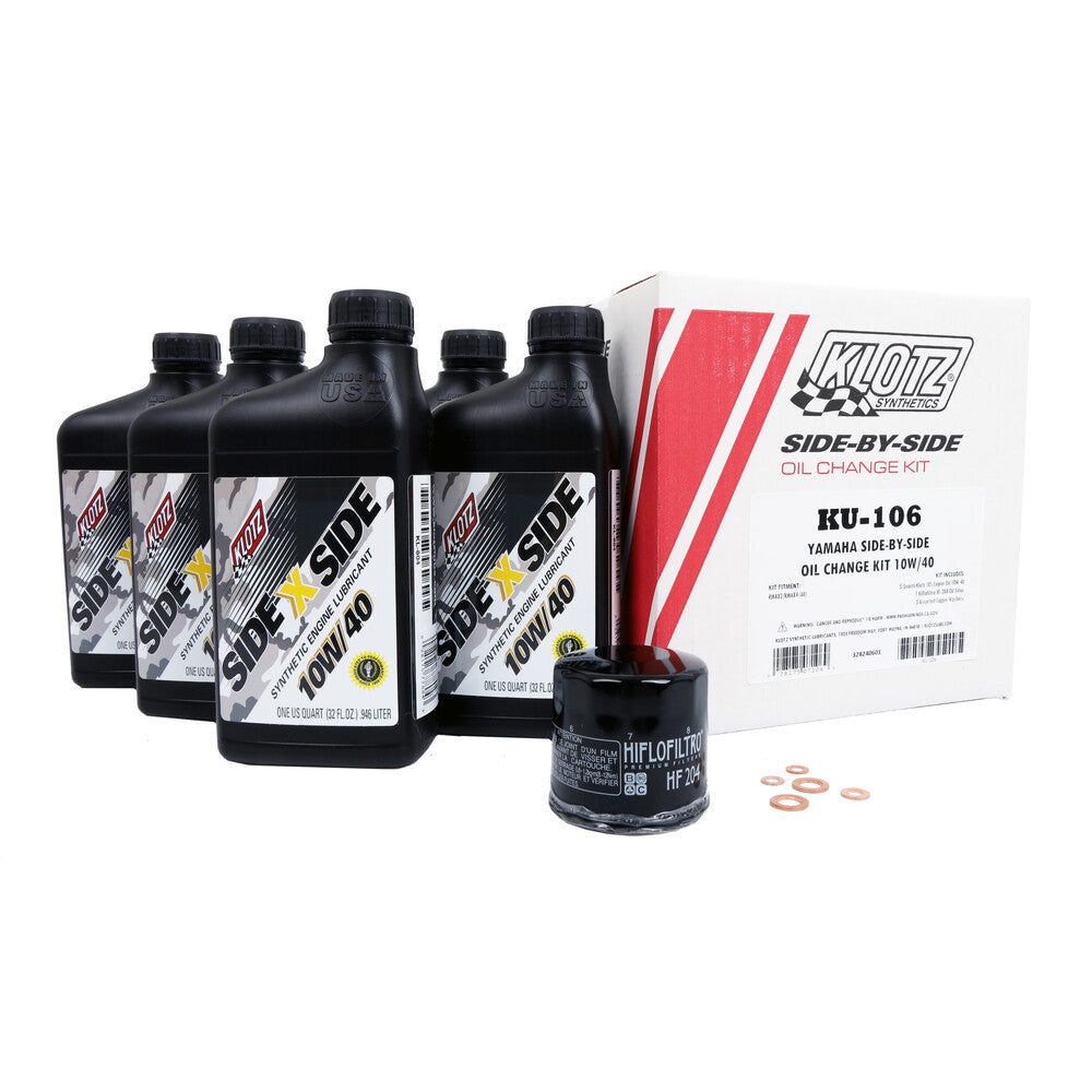 Klotz Yamaha RMAX Oil Change Kit
